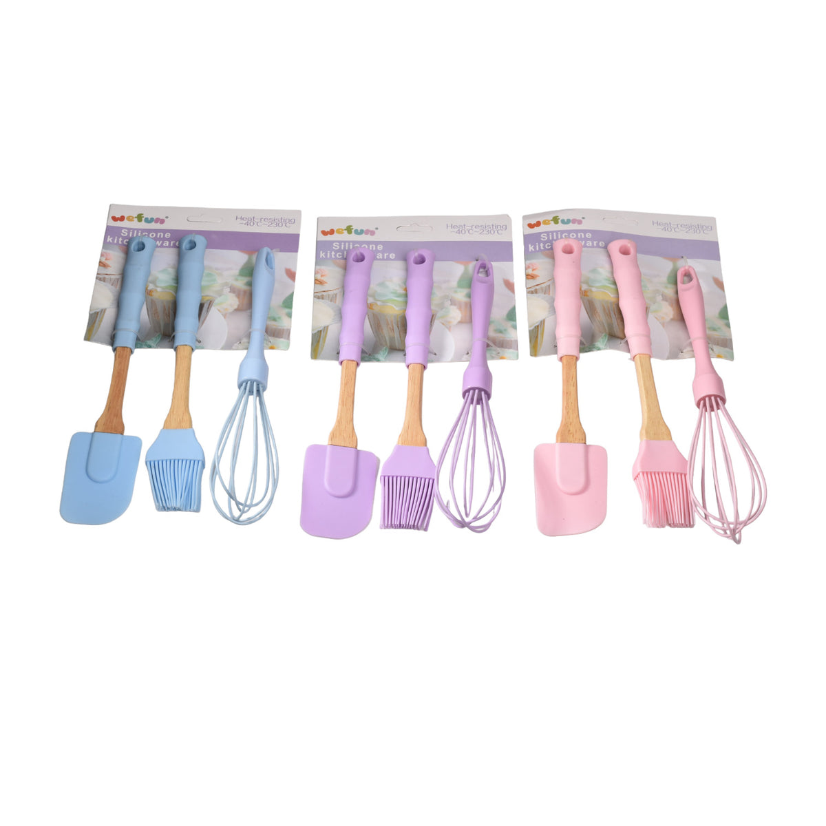 set utensilios cocina globo manual, pala y brocha