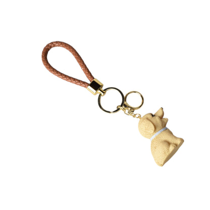 LLAVERO RESINA FORMA DE PERRO VARIOS COLORES DIM:5X3X4