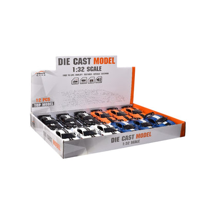 CARRO DEPORTIVO COLECCIONABLE METALICO DIM:16 x 7 x 5 cm