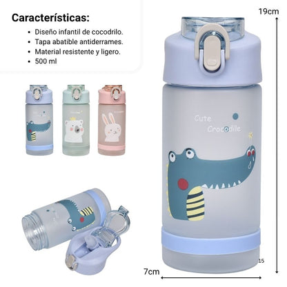 BOTELLA DE AGUA PLASTICO 500ML