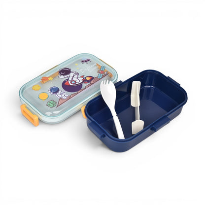 PORTACOMIDA CON CUCHARA PARA NIÑOS 700ML