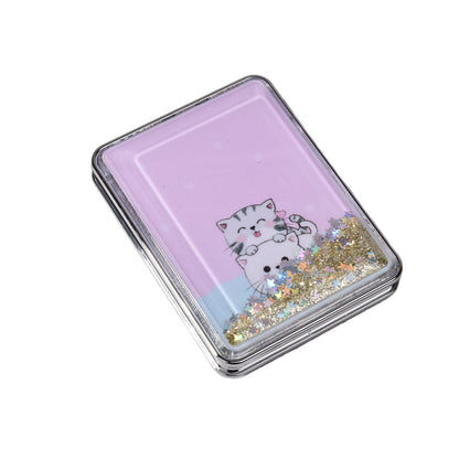 ESPEJO PLASTICO CUADRADO CARTERA DIM:6CM