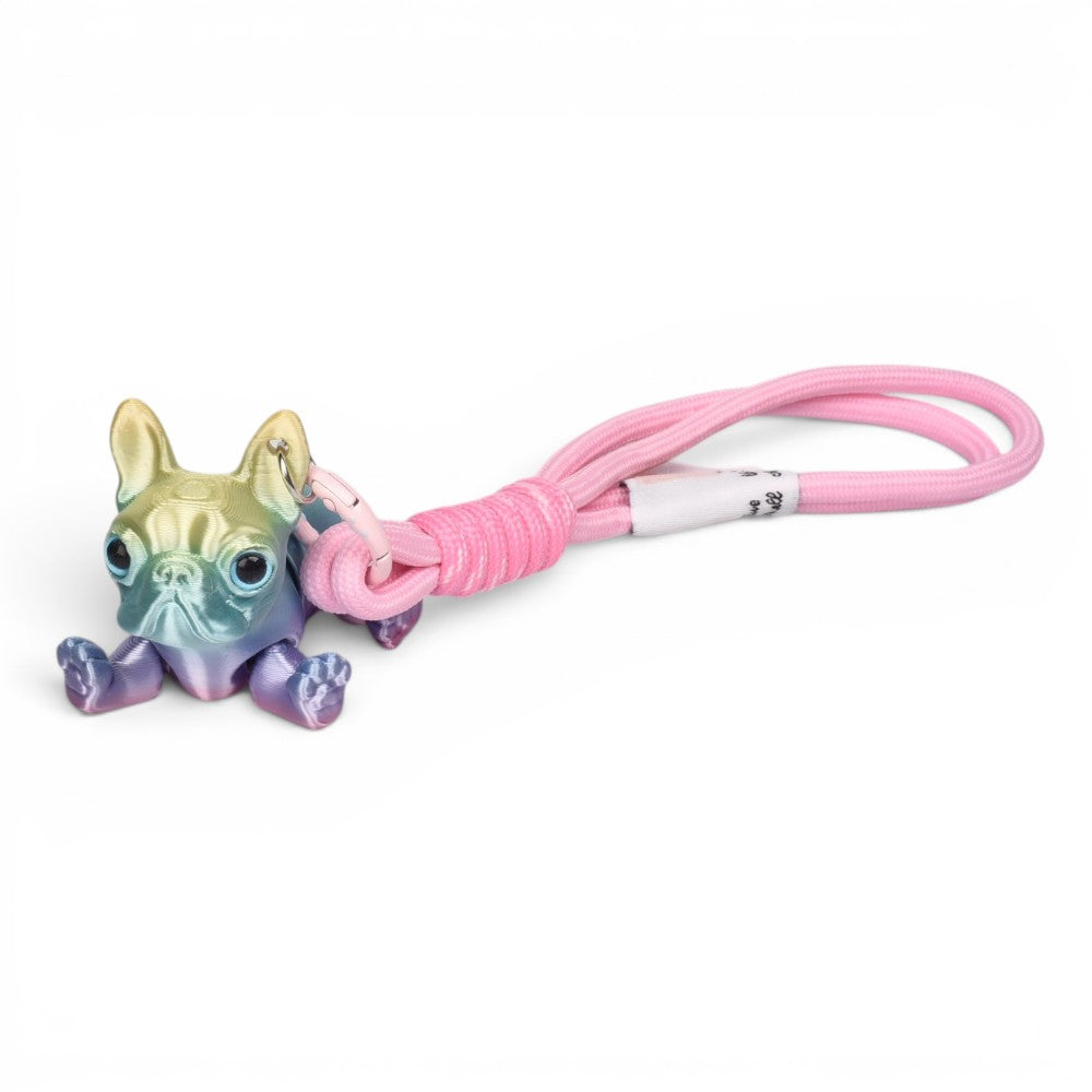 llavero perro plastico dim: 6x6cm