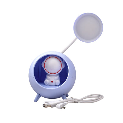 LAMPARA AJUSTABLE FORMA ASTRONAUTA MESA