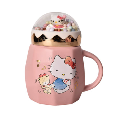 MUG POCILLO HELLO KITTY PERSONAJE 420ML DIM:8X8X13