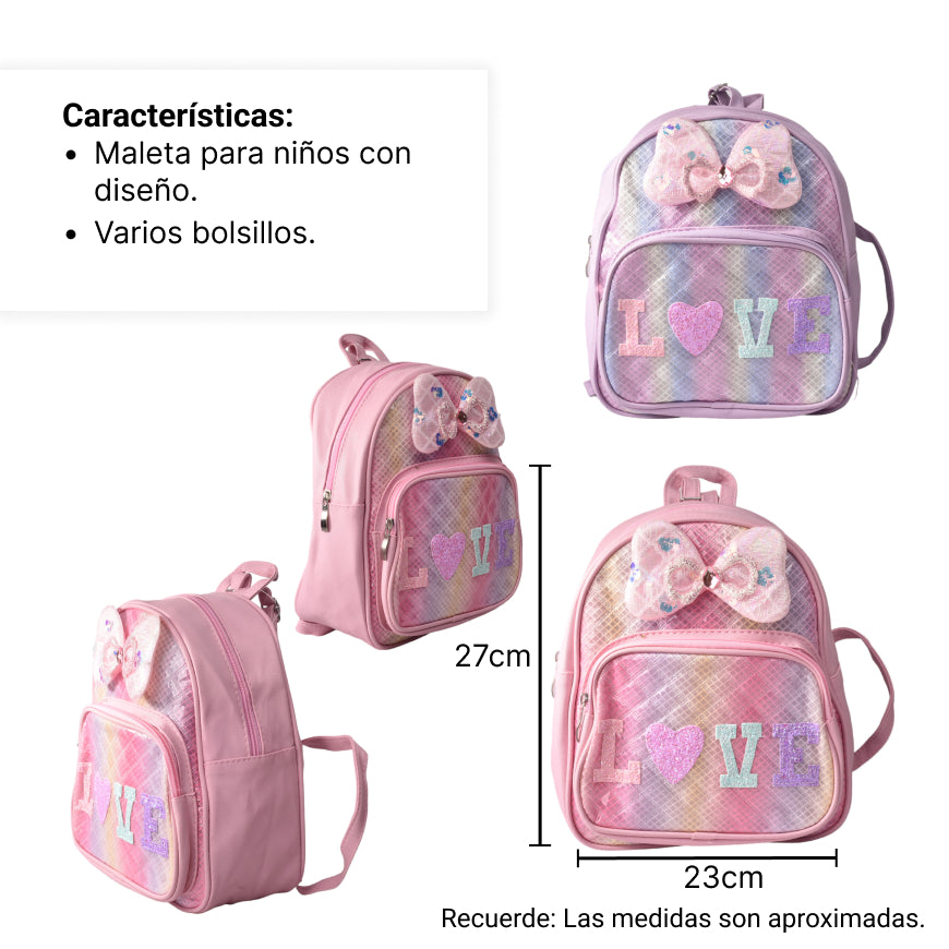 maleta pequeña infantil para niña