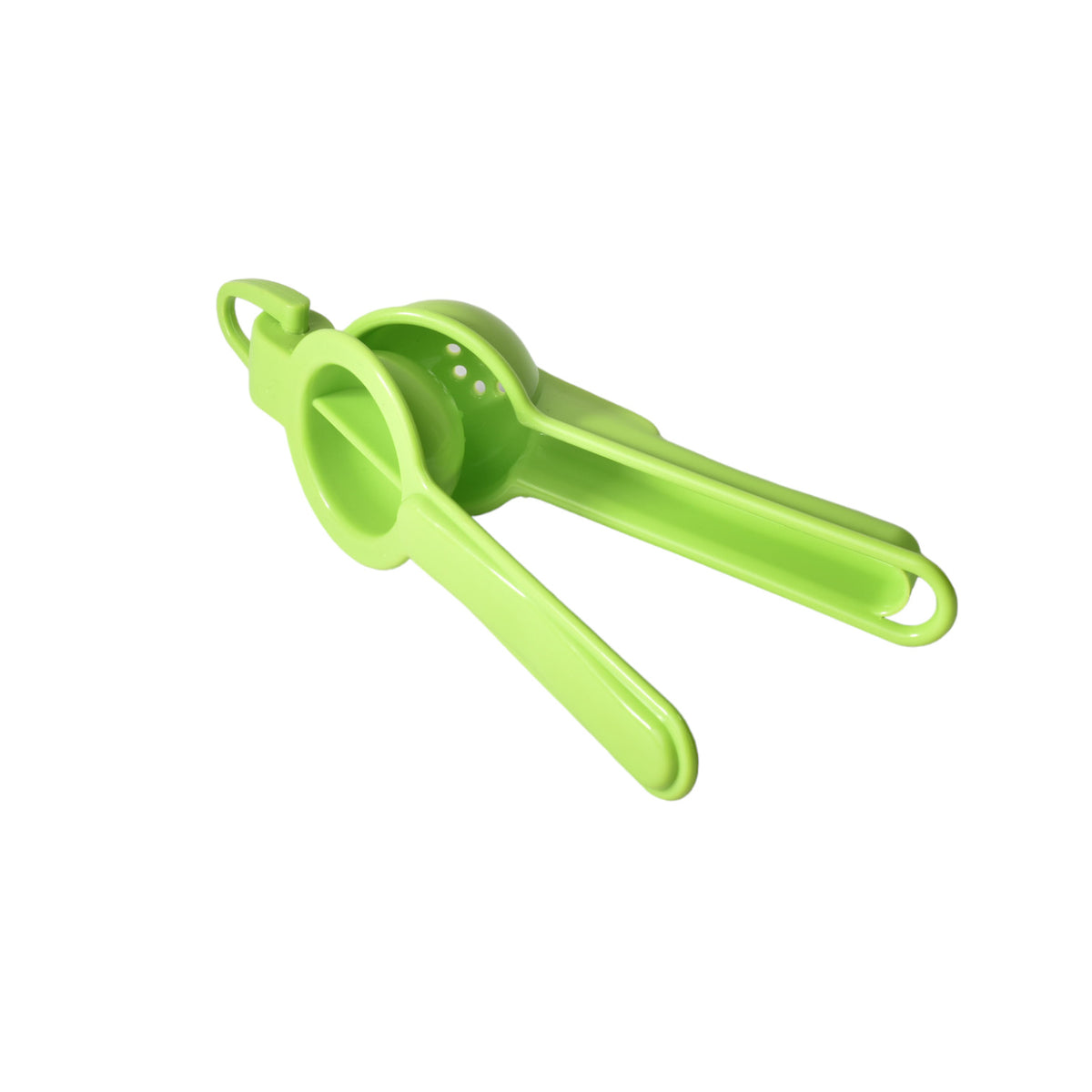 exprimidor de limon plastico color verde dim:25x7x5cm
