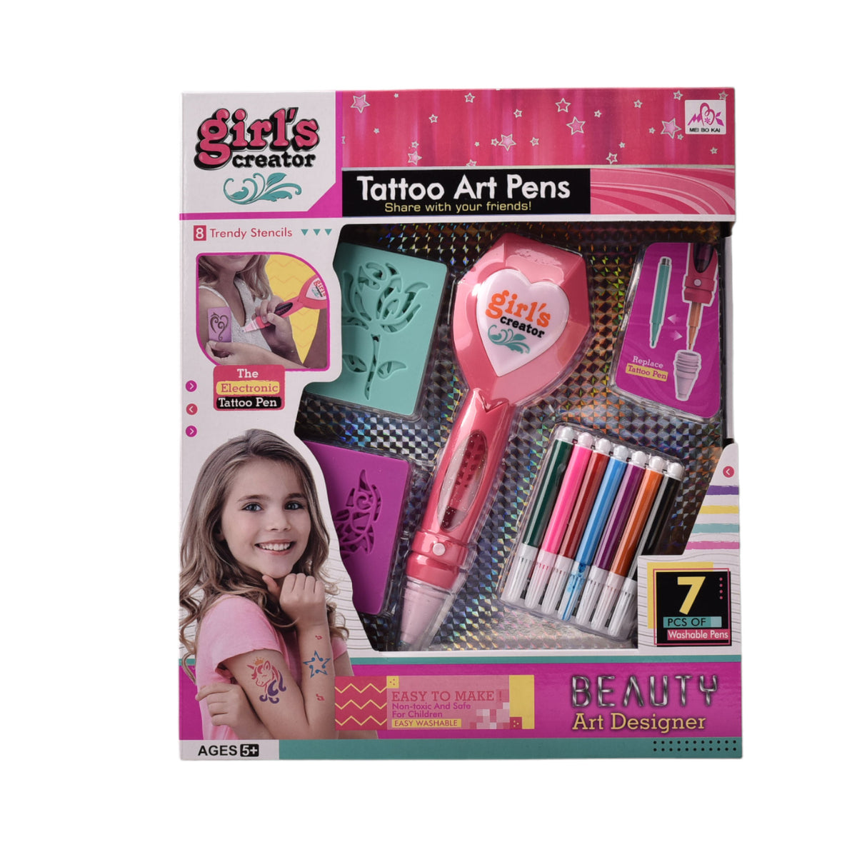 kit tatuajes temporales niñas infantil