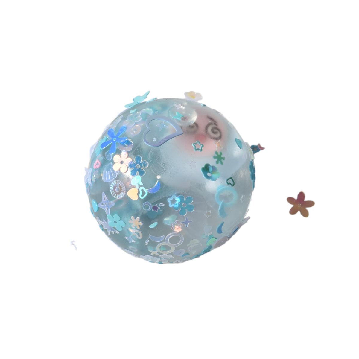 squishy forma redonda anti estres elastico caucho dim:6cm