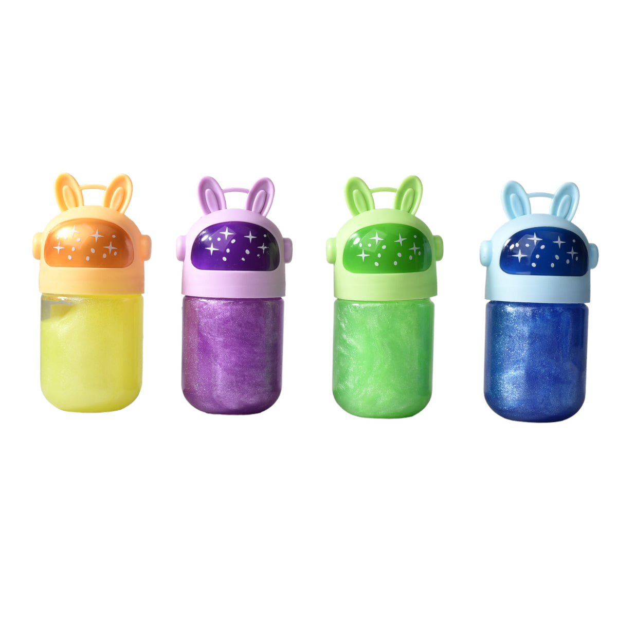slime forma de marciano gel moldeable dim:5cm