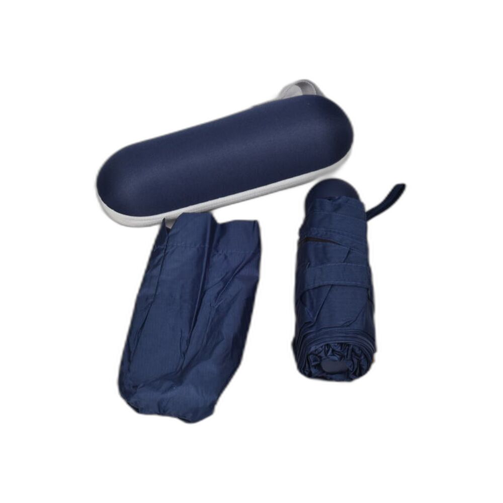 sombrilla con estuche  poliester+metal varios colores dim:17x5x5