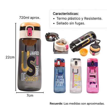 BOTELLA DE AGUA 720ML