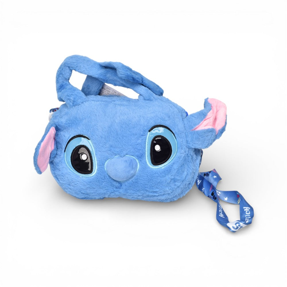bolso cartera personaje poliester peluche dim:20x15x4