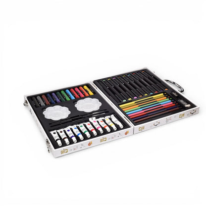 SET DE ARTE DE 78PCS PLASTICO DISEÑO ANIMALITOS DIM:23X30X5