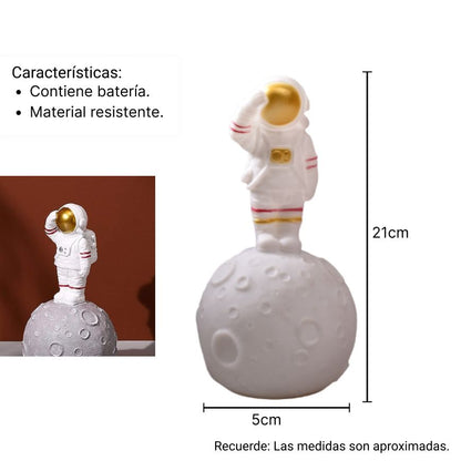 LAMPARA ASTRONAUTA DIM: 9X9X17