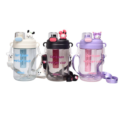 BOTELLA DE AGUA 500ML PERSONAJE PLASTICO
