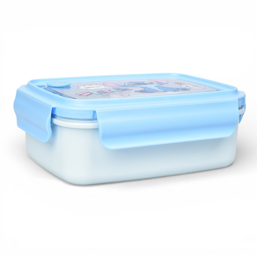 portacomida plastico 880ml personaje azul dim:18x13x6