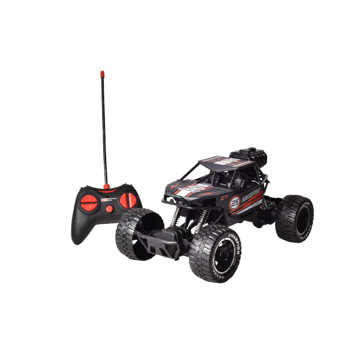 juguete carro con control remoto plastico