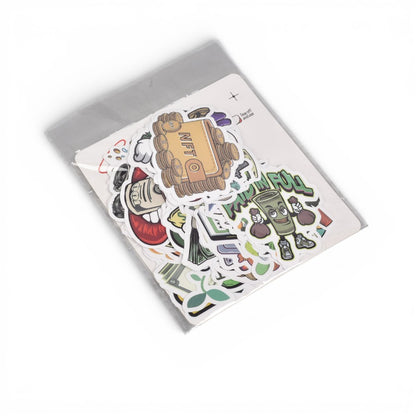 STIKER PAQUETE X 50UND SURTIDO