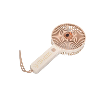 VENTILADOR REDONDO PLASTICO RECARGABLE DIM:18X9X3