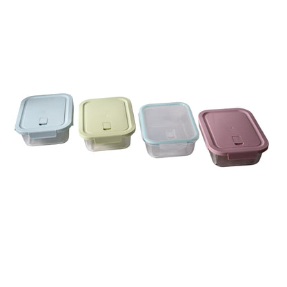 PORTACOMIDA DE VIDRIO 1040ML CON DIVISION