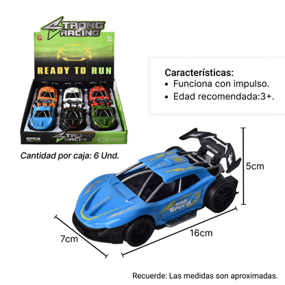 JUGUETE CARRO COLECCIONABLE PARA NIÑOS PLASTICA