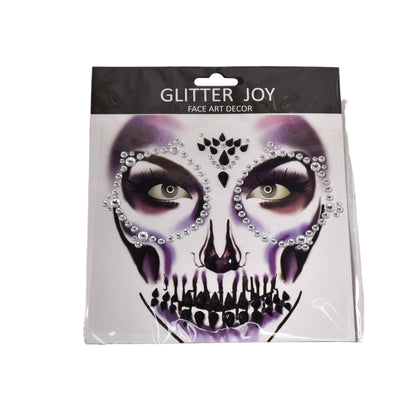 PEGATINAS FACIALES GEMAS DECORATIVAS ADHESIVAS