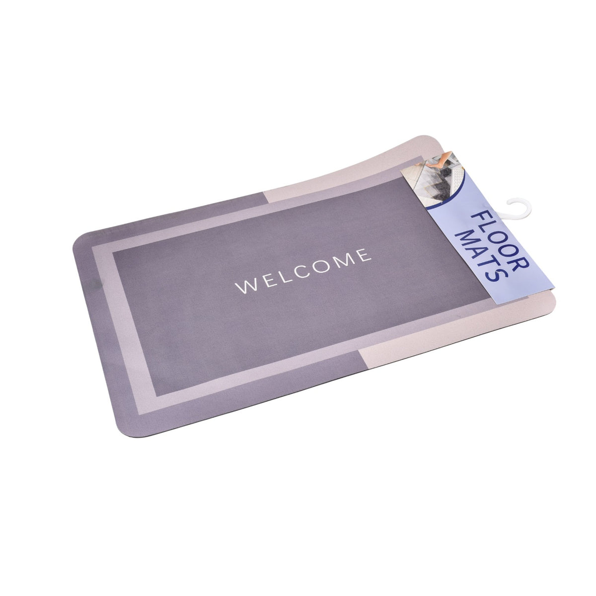 tapete de baño absorbente antideslizante caucho gris dim:38x58
