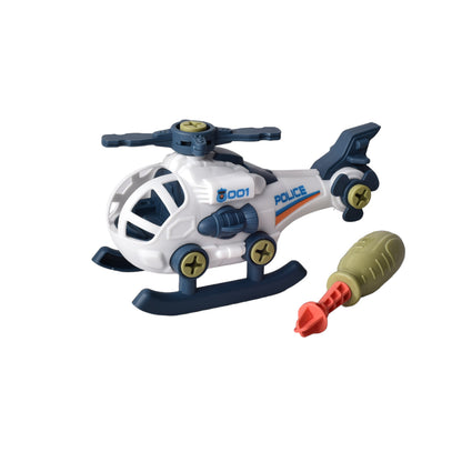 JUGUETE HELICOPTERO DESARMABLE PARA NIÑOS