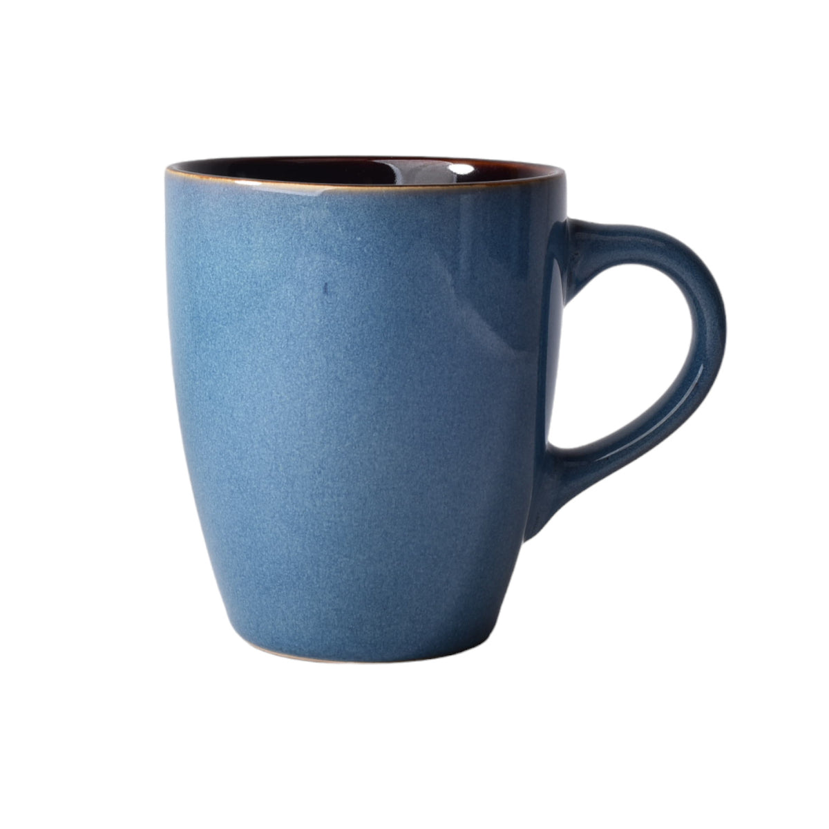 pocillo ceramica café blanco azul 300ml