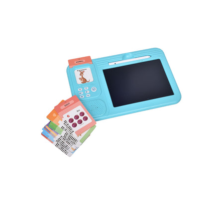 TABLERO INTERACTIVO LCD CON SONIDO TARJETAS DIDACTICAS EN INGLES Y ESPAÑOL