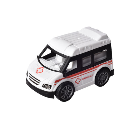 JUGUETE SET POR 2 UNIDADES CARROS DE BOMBEROS PLASTICOS
