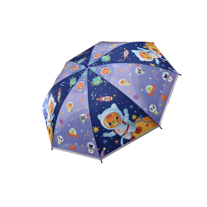 SOMBRILLA MANUAL PARA NIÑOS UNISEX CON SILBATO
