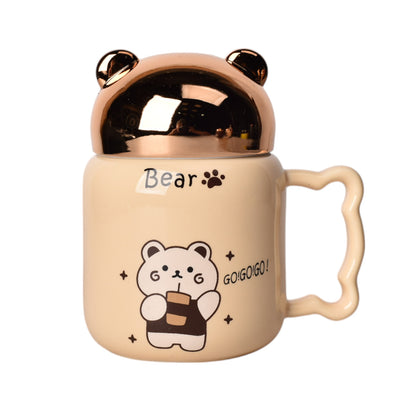 MUG POCILLO CERAMICA DISEÑO OSOS 450ML DIM:9*9*13