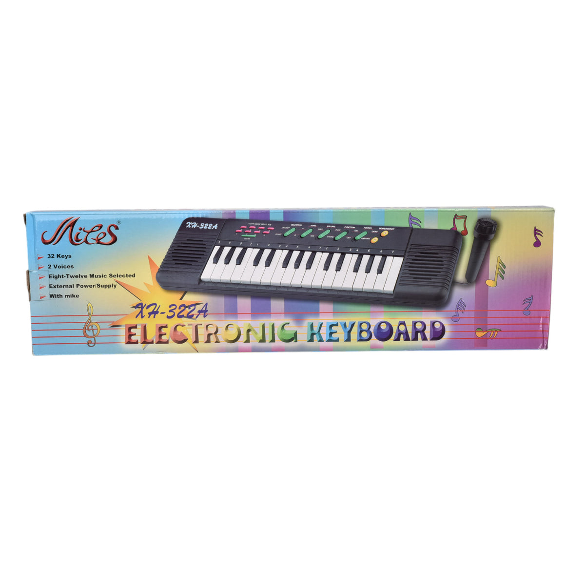 juguete piano con sonido y accesorios dim:52x4x14