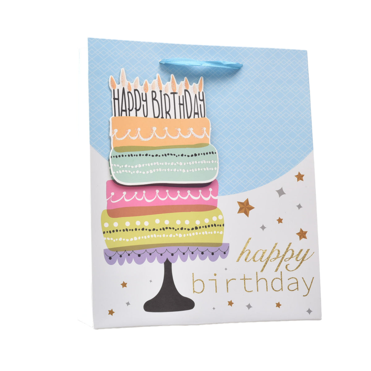 bolsa regalo en papel tamaño pequeño cumpleaños