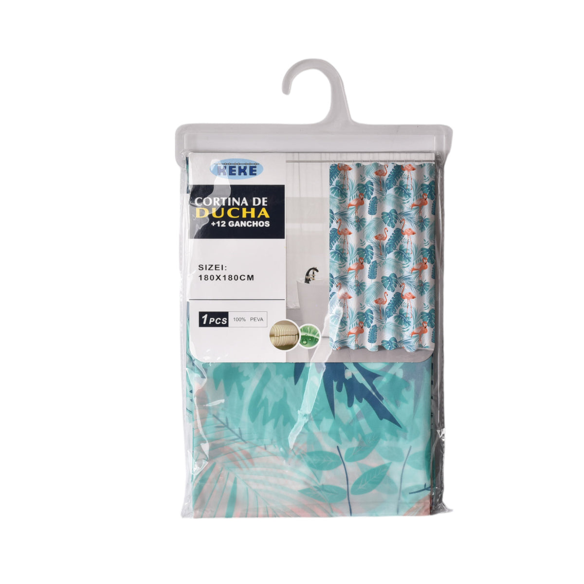 cortina para baño plastica