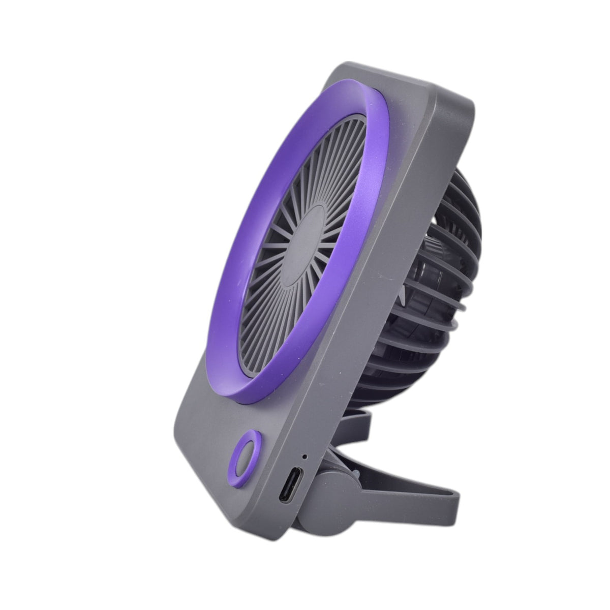 ventilador cuadrado plastico recargable dim:11x9x4