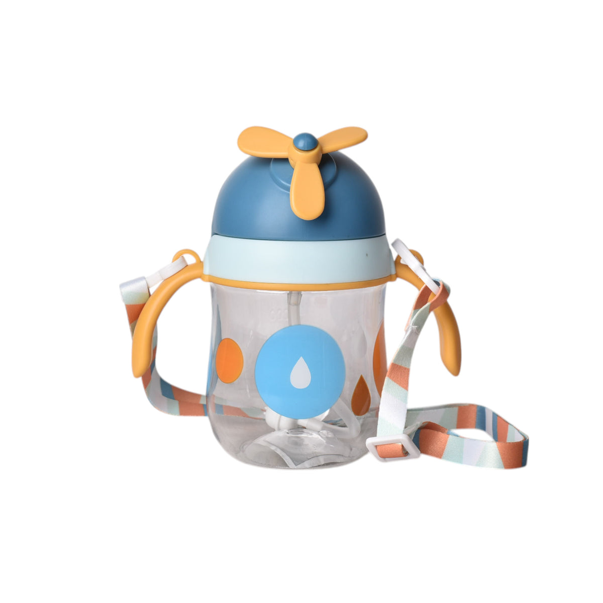 botella de agua 280ml niños plastico