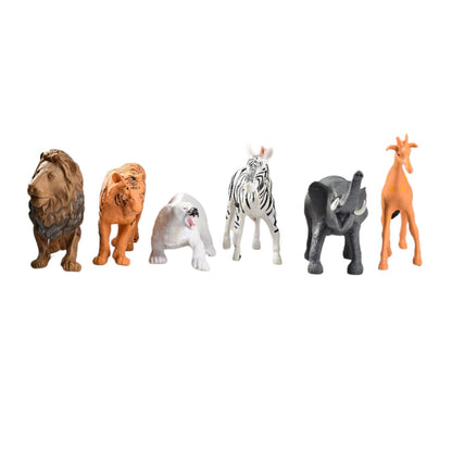 SET ANIMALES SALVAJES JUGUETE DIDACTICO COLECCIÓN NIÑOS