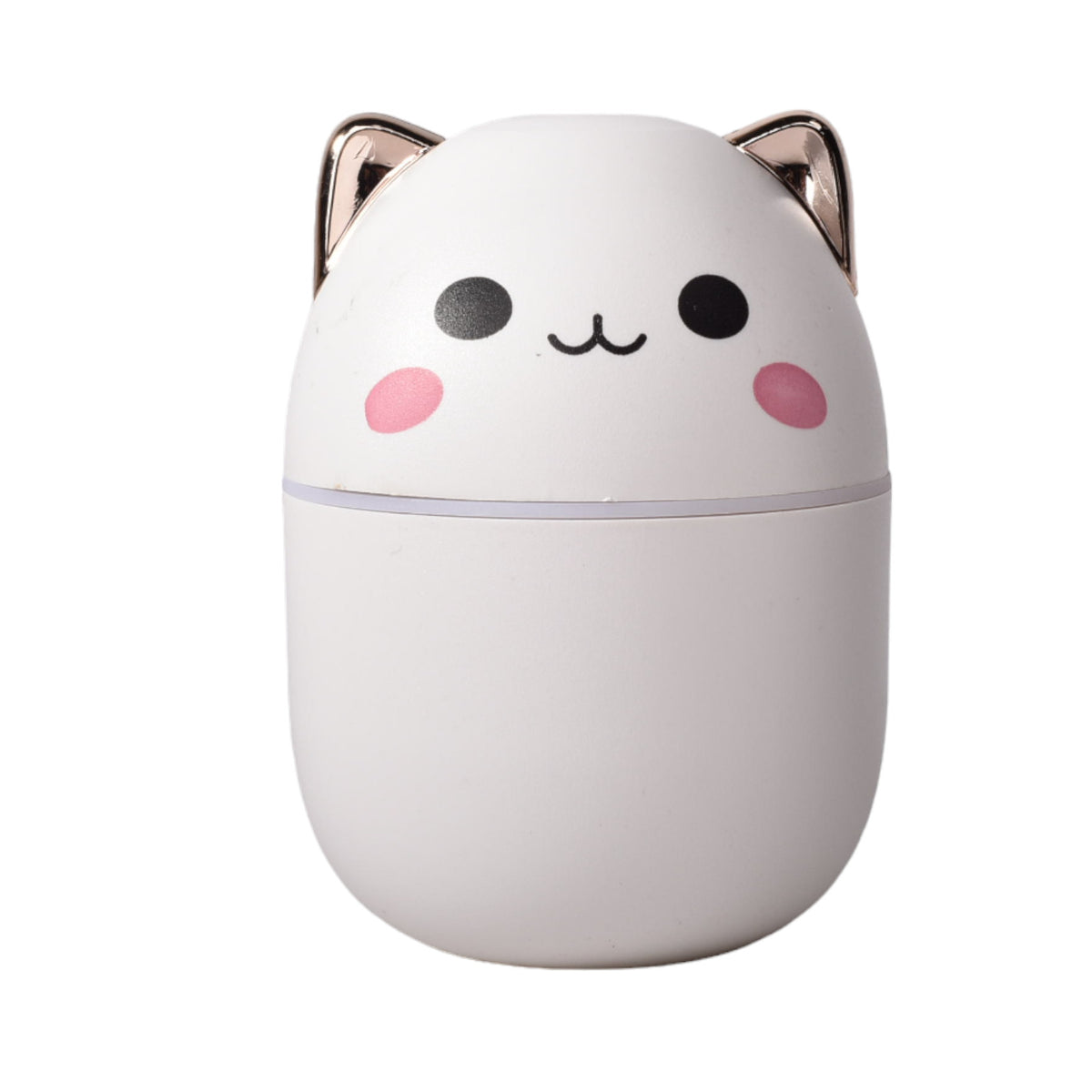 humidificador forma gato recargable con cable usb plastico
