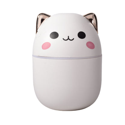 HUMIDIFICADOR FORMA GATO RECARGABLE CON CABLE USB PLASTICO