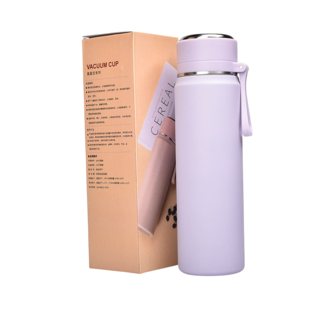 termo acero inoxidable 600ml dim:6x6x21
