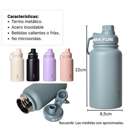 TERMO METALICO 600ML