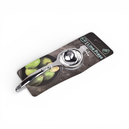 EXPRIMIDOR DE LIMON METAL PLATEADO DIM:6X19X3