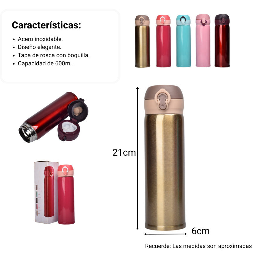 termo acero inoxidable 500ml