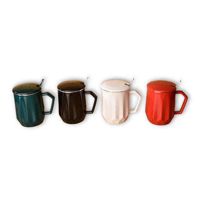 POCILLO EN CERAMICA CON TAPA MUG  POCILLO CERAMICA POCILLO D