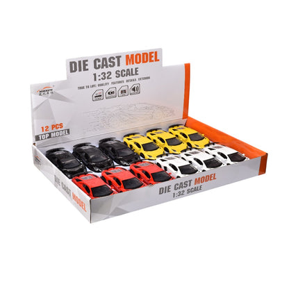 CARRO COLECCION DEPORTIVO METALICO ESCALA 1/32