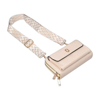 BOLSO PARA DAMA SINTETICO CON MONEDERO DIM: 19X11X7