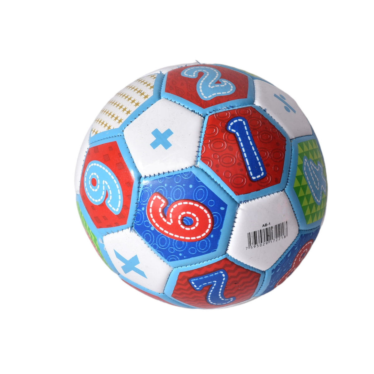 balon de futbol juguete deporte juego multicolores sintetico
